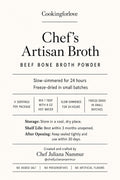 artisan bone broth powder